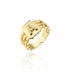 18k Gold Plated Adjustable Letter Ring