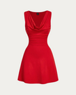 Lumière™ Draped Mini Dress