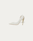 Fleur™ Engraved Metal Heels